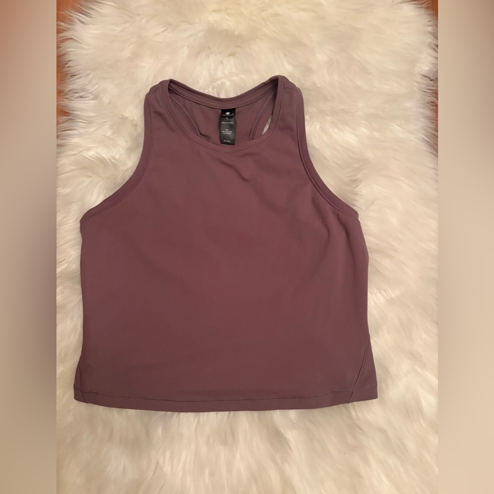 Yogalicious brown sleeveless top size small